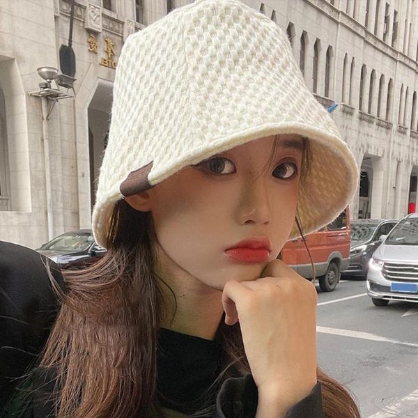 beanie/skull caps thick warm fisherman cap autumn winter reversible solid color women bucket hat fashion accessories for daily life, Blue;gray
beanie/skull caps thick warm fisherman cap autumn winter reversible solid color women bucket hat fashion accessories for daily life, Blue;gray