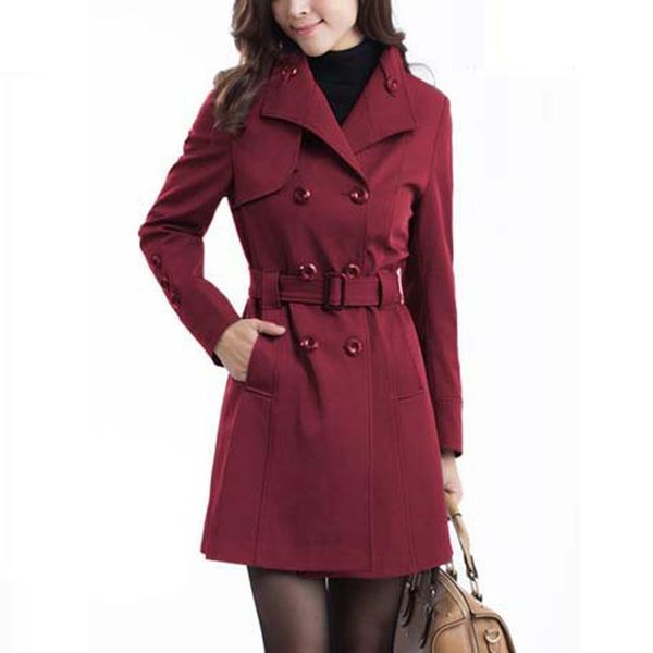 women's trench coats 2021 autumn high fashion brand women classic double breasted coat belt waterproof raincoat business outerwear, Tan;black
women's trench coats 2021 autumn high fashion brand women classic double breasted coat belt waterproof raincoat business outerwear, Tan;black