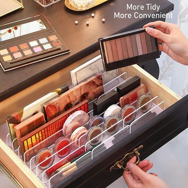 hooks & rails eyeshadow palette makeup organizer acrylic vertical accessories storage stand 7 section for countervanities cabinets ye-
hooks & rails eyeshadow palette makeup organizer acrylic vertical accessories storage stand 7 section for countervanities cabinets ye-