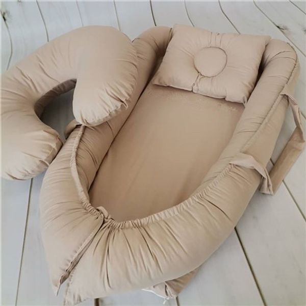 90x50cm toddler bed bassinet baby nest bed portable crib travel bed solid cotton newborn nursery baby crib infant bedding
90x50cm toddler bed bassinet baby nest bed portable crib travel bed solid cotton newborn nursery baby crib infant bedding