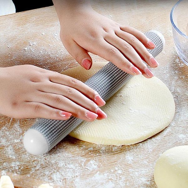 rolling pins & pastry boards dough pin plastic non-stick roller for fondant cake pizza dumpling skin kitchen accessories baking cooking tool
rolling pins & pastry boards dough pin plastic non-stick roller for fondant cake pizza dumpling skin kitchen accessories baking cooking tool