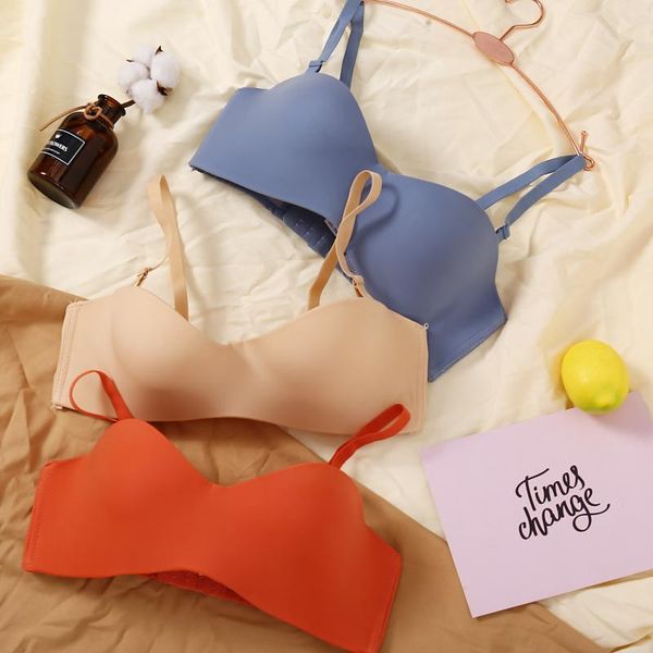 bras strappy gathered bra underwear solid bralette comfortable for women without rims ab fashion 2021 female, Red;black
bras strappy gathered bra underwear solid bralette comfortable for women without rims ab fashion 2021 female, Red;black