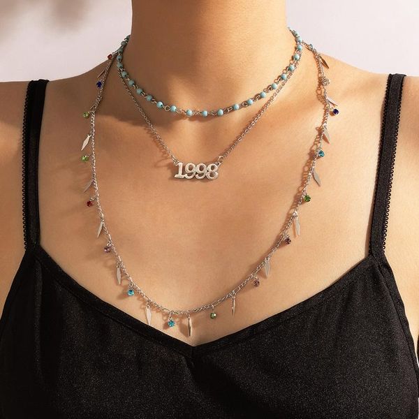 pendant necklaces huatang bohemia colorful bead water drop tassel long necklace for women silver color number choker charms jewelry 18049
pendant necklaces huatang bohemia colorful bead water drop tassel long necklace for women silver color number choker charms jewelry 18049