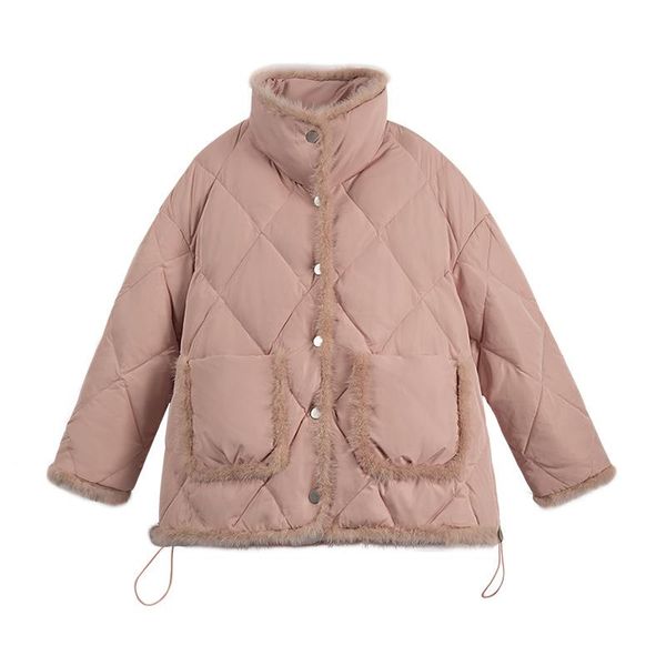 women's down & parkas 2022 winter women white jacket over size thick warm coat outwear pocket fashion real stand collar female, Black
women's down & parkas 2022 winter women white jacket over size thick warm coat outwear pocket fashion real stand collar female, Black