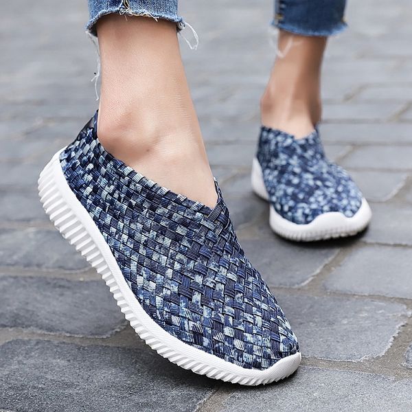 dress shoes fashion sneakers women summer stretch elastic female sapato casual woman flats platform slip on loafers, Black
dress shoes fashion sneakers women summer stretch elastic female sapato casual woman flats platform slip on loafers, Black