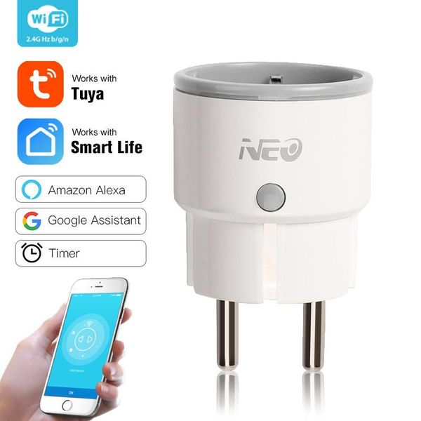 smart home control mini tuya plug power wifi socket with monitor switch remote timer outlet workes alexa echo google
smart home control mini tuya plug power wifi socket with monitor switch remote timer outlet workes alexa echo google