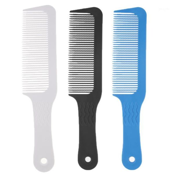 1pcs professional wavy teeth barber stylist clipper comb taper fade blend flat cutting anti-static styling tools1, Silver
1pcs professional wavy teeth barber stylist clipper comb taper fade blend flat cutting anti-static styling tools1, Silver