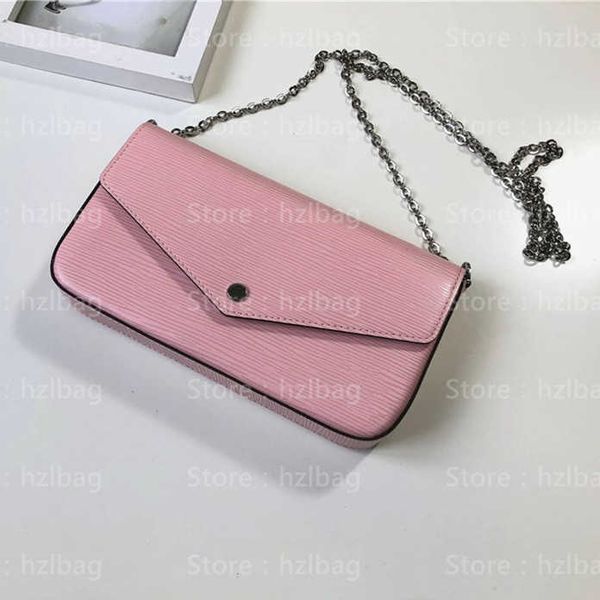 pochette felicie envelope-style pouch bag 3 sets chain shoulder crossbody bags rose ballerine pink grained cowhide leather designers womens, Red;black
pochette felicie envelope-style pouch bag 3 sets chain shoulder crossbody bags rose ballerine pink grained cowhide leather designers womens, Red;black