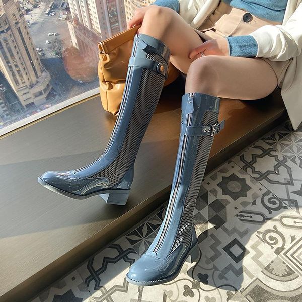 boots 2021 high - leg net boots. summer cool web celebrity thigh-high show thin young lady style shoes, Black
boots 2021 high - leg net boots. summer cool web celebrity thigh-high show thin young lady style shoes, Black