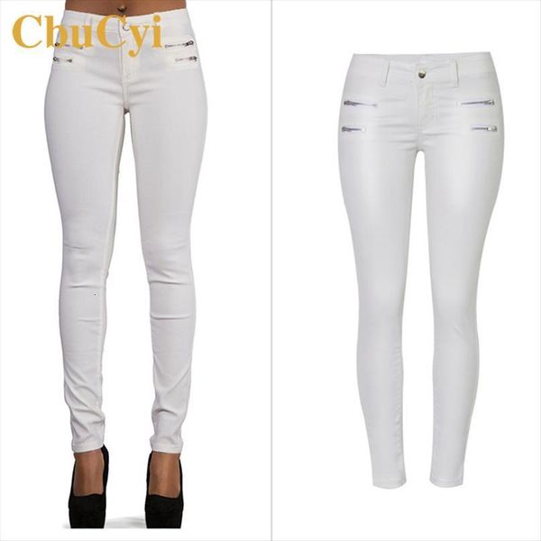 fashion low waist stretch womens jean pants double zipper pu coated faux leather moto biker pant female slim white denim, Blue
fashion low waist stretch womens jean pants double zipper pu coated faux leather moto biker pant female slim white denim, Blue