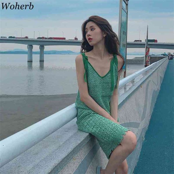 sleeveless camis dress spaghetti strap green hollow midi vestido summer knit holiday ropa elegant vestidos mujer 210519, Black;gray
sleeveless camis dress spaghetti strap green hollow midi vestido summer knit holiday ropa elegant vestidos mujer 210519, Black;gray
