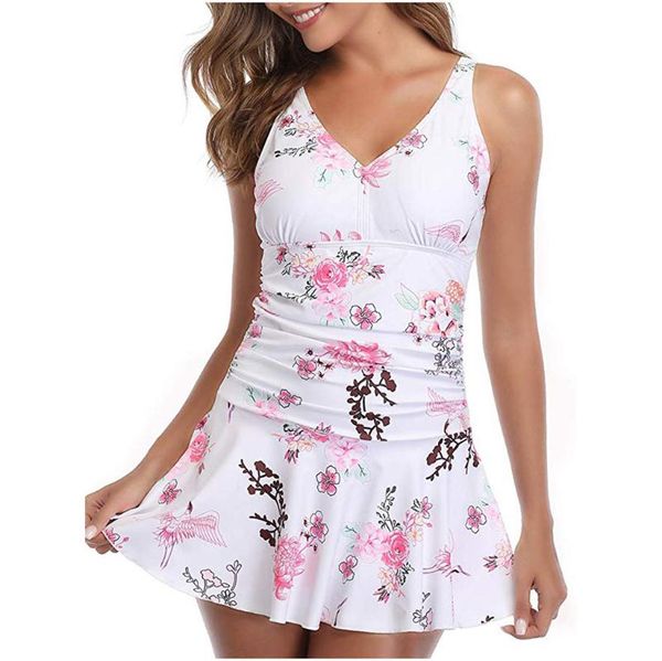women's swiming suit women print sport plus size bikini swimsuit set formal swimdress one piece x0306 swimwear, White;black
women's swiming suit women print sport plus size bikini swimsuit set formal swimdress one piece x0306 swimwear, White;black