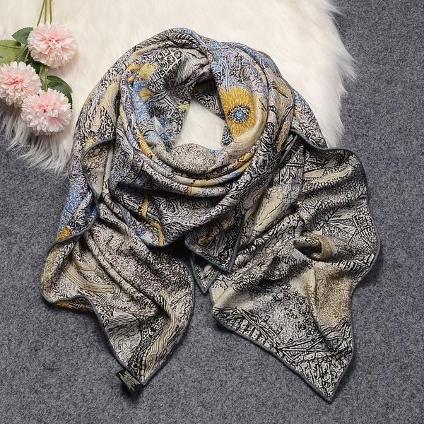 scarves 140cm 70% cashmere 30% silk pashmina winter scarf "long live om" keep warm fashion brand square women shawl kerchief, Blue;gray
scarves 140cm 70% cashmere 30% silk pashmina winter scarf "long live om" keep warm fashion brand square women shawl kerchief, Blue;gray