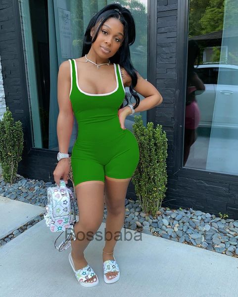 women's jumpsuits & rompers women casual sports designer short pants onesies sleeveless skinny halter bodysuit solid color running 826, Black;white
women's jumpsuits & rompers women casual sports designer short pants onesies sleeveless skinny halter bodysuit solid color running 826, Black;white