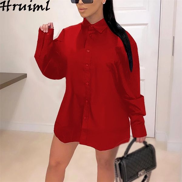 casual t shirt dress women autumn long sleeve turn-down collar solid mini single button plus size office lady es 210513, Black;gray
casual t shirt dress women autumn long sleeve turn-down collar solid mini single button plus size office lady es 210513, Black;gray