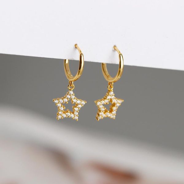 other oufei earrings for women fashion star 925 sterling silver drop pentagon fine charm crystal 2021 jewelry, Golden;silver
other oufei earrings for women fashion star 925 sterling silver drop pentagon fine charm crystal 2021 jewelry, Golden;silver