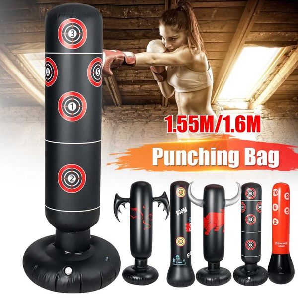 sand bag 1.55m/1.6m inflatable stress punching boxing standing training pressure relief back sandbag sport workout for kid adult
sand bag 1.55m/1.6m inflatable stress punching boxing standing training pressure relief back sandbag sport workout for kid adult