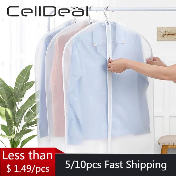 clothing & wardrobe storage 5/10pcs dustproof covers transparent coat protector anti-low temperature foldable suit hanging garment bag
clothing & wardrobe storage 5/10pcs dustproof covers transparent coat protector anti-low temperature foldable suit hanging garment bag