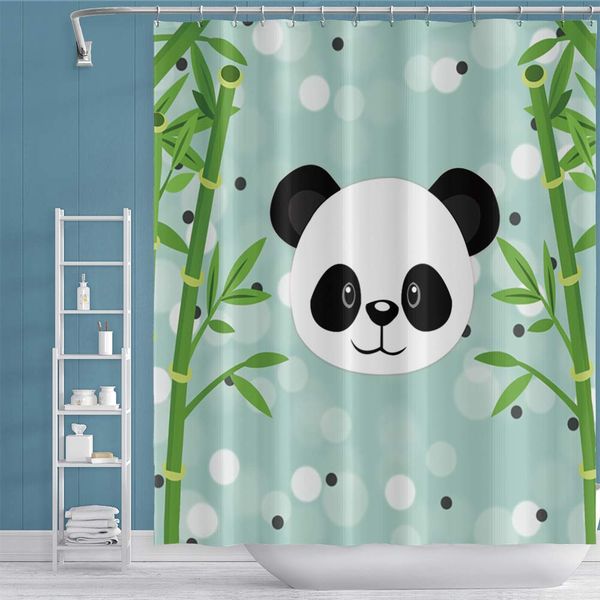 waterproof polyester shower curtain quick-dry cartoon lovely panda with green bamboos fresh and cute animal cartoon panda fabric
waterproof polyester shower curtain quick-dry cartoon lovely panda with green bamboos fresh and cute animal cartoon panda fabric
