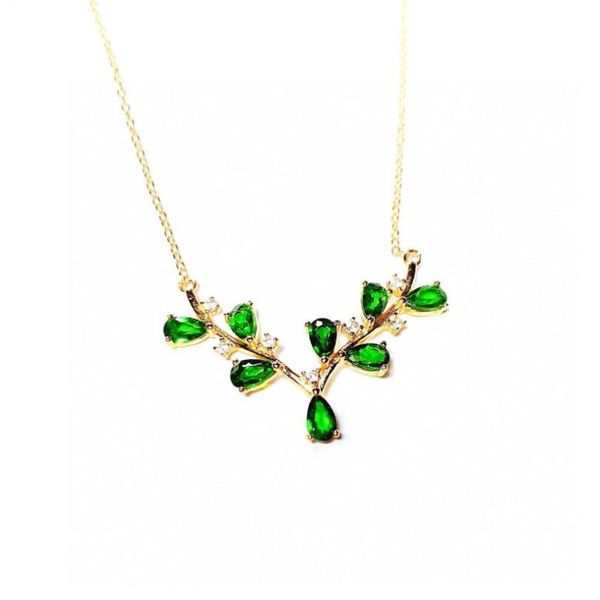 pendant necklaces kofsac exquisite green zircon gold color for women party jewelry one deer with you lady christmas accessories, Silver
pendant necklaces kofsac exquisite green zircon gold color for women party jewelry one deer with you lady christmas accessories, Silver