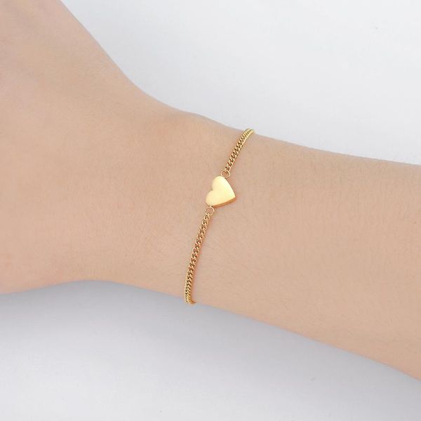 charm bracelets on slae stainless steel cute heart bracelet link chain bangle for women beach girls as valentines gift, Golden;silver
charm bracelets on slae stainless steel cute heart bracelet link chain bangle for women beach girls as valentines gift, Golden;silver