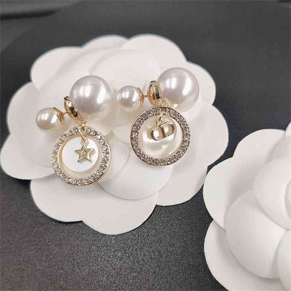 2021 luxury designer jewelry / new pearl star earrings female temperament net red ear jewelry, Golden;silver
2021 luxury designer jewelry / new pearl star earrings female temperament net red ear jewelry, Golden;silver