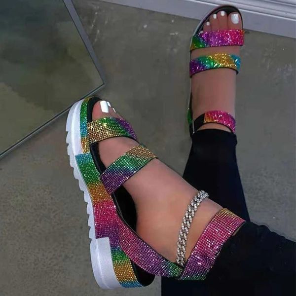 sandals zapatos mujer ladies shoes woman chaussure gladiator crystal women wedge summer cross-tied anti-slip platform, Black
sandals zapatos mujer ladies shoes woman chaussure gladiator crystal women wedge summer cross-tied anti-slip platform, Black