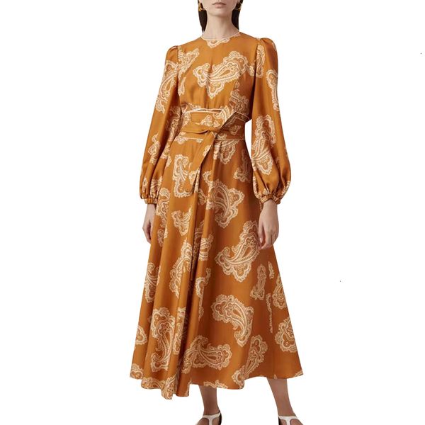 vintage print dress for women yellow lantern long sleeve o neck high waist lace up dresses female fashion autumn new, Black;gray
vintage print dress for women yellow lantern long sleeve o neck high waist lace up dresses female fashion autumn new, Black;gray