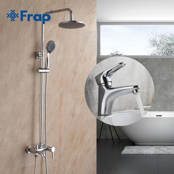 frap bathroom faucet combination bathtub shower with basin tap mixer cold and water f2416 f1068 sets
frap bathroom faucet combination bathtub shower with basin tap mixer cold and water f2416 f1068 sets