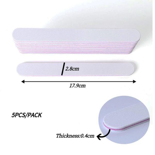 nail art kits 2021 5 pcs/pack file 100/180 white straight acrylic sponge files sanding removing polish manicure tool
nail art kits 2021 5 pcs/pack file 100/180 white straight acrylic sponge files sanding removing polish manicure tool