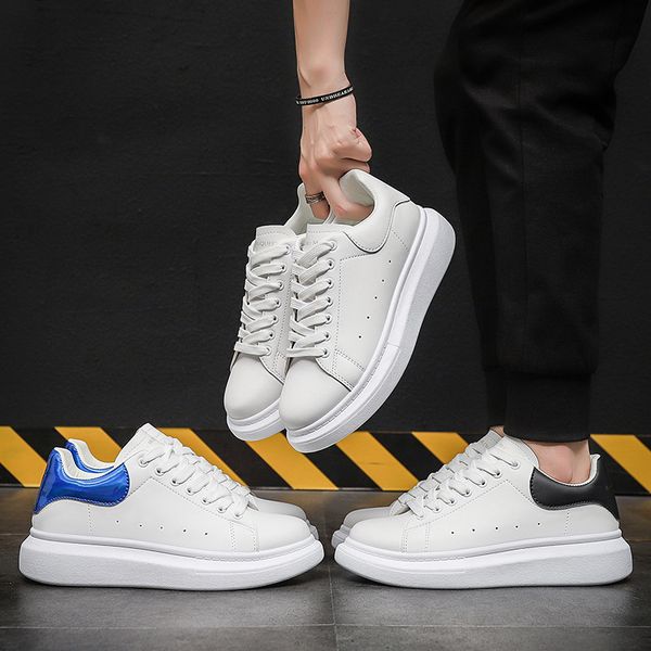 2021 spring net red small white men's versatile thick soled sneakers classic board sho ins mcqueen same, Black
2021 spring net red small white men's versatile thick soled sneakers classic board sho ins mcqueen same, Black