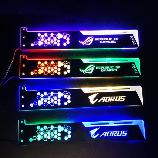 28cm rgb vga holder a-rgb horizental gpu bracket card support 5v 4pin aura water cooler computer case light board fans & coolings
28cm rgb vga holder a-rgb horizental gpu bracket card support 5v 4pin aura water cooler computer case light board fans & coolings
