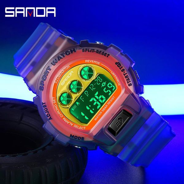 wristwatches sanda luxury outdoor sport men watches chrono digital electronic luminous clock waterproof wristwatch relogio masculino, Slivery;brown
wristwatches sanda luxury outdoor sport men watches chrono digital electronic luminous clock waterproof wristwatch relogio masculino, Slivery;brown