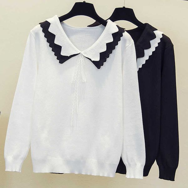 harajuku christmas women sweaters fashion spring pullover oversize loose basic thin cartoon knitted sweater fall 210604, White;black
harajuku christmas women sweaters fashion spring pullover oversize loose basic thin cartoon knitted sweater fall 210604, White;black