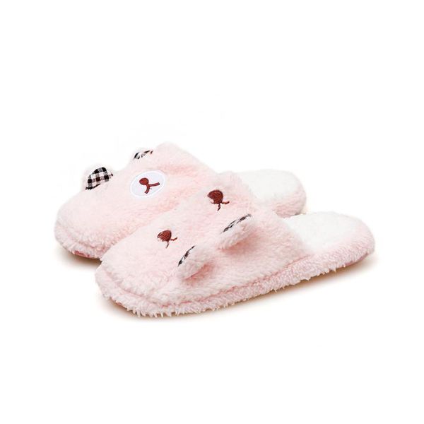 slippers 2021 cotton * female cute piglets winter warm, indoor anti skid bear slippers., Black
slippers 2021 cotton * female cute piglets winter warm, indoor anti skid bear slippers., Black