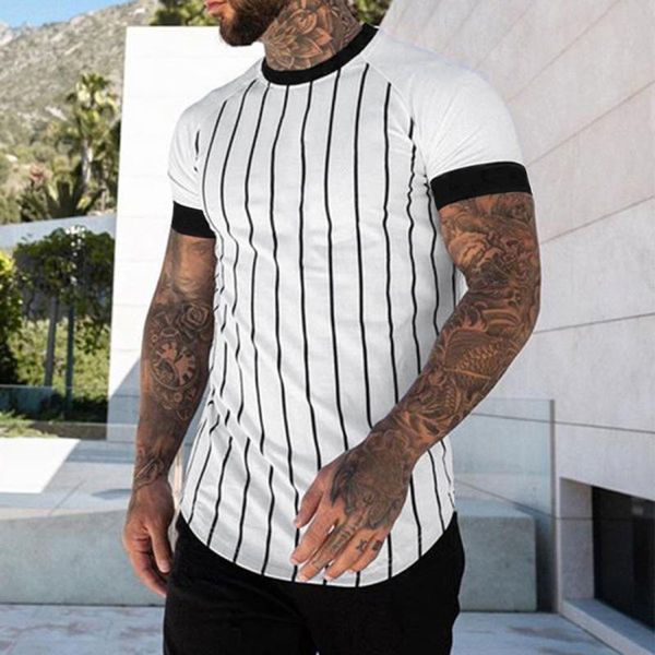 men's t-shirts t shirt for men stripped tshirt summer clothing streetwear round neck fashion print raglan short sleeves, White;black
men's t-shirts t shirt for men stripped tshirt summer clothing streetwear round neck fashion print raglan short sleeves, White;black