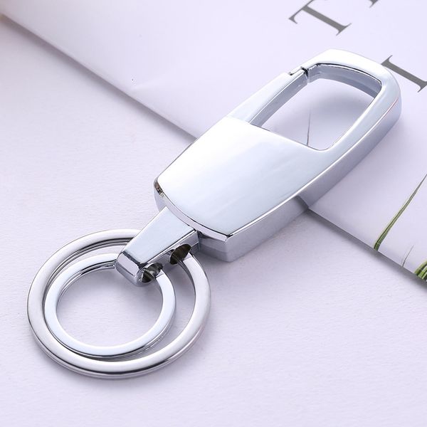 keychains creative metal men's waist key chain korean car ring small gift engraving, Silver
keychains creative metal men's waist key chain korean car ring small gift engraving, Silver