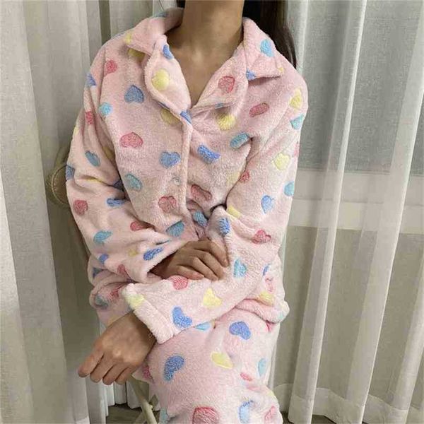 korean thick warm stylish girls loose cute homewear all match brief pajamas nightwear sweet chic casual sets 210525, Black;red
korean thick warm stylish girls loose cute homewear all match brief pajamas nightwear sweet chic casual sets 210525, Black;red