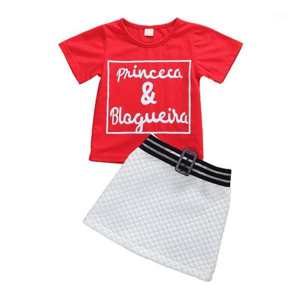 clothing sets 1-4years kid baby girls clothes letter print short sleeve t shirts +white mini skirts1
clothing sets 1-4years kid baby girls clothes letter print short sleeve t shirts +white mini skirts1