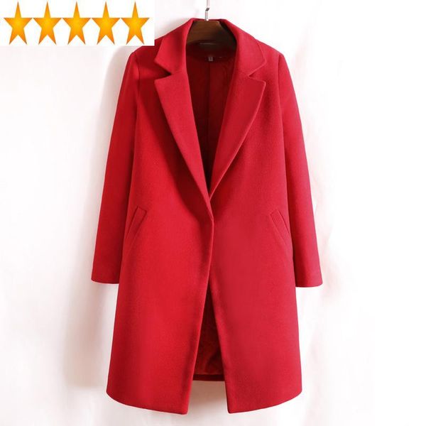 women's wool & blends winter womens coats blend women casaco feminino black red coat female abrigos mujer invierno 2021 kj171
women's wool & blends winter womens coats blend women casaco feminino black red coat female abrigos mujer invierno 2021 kj171
