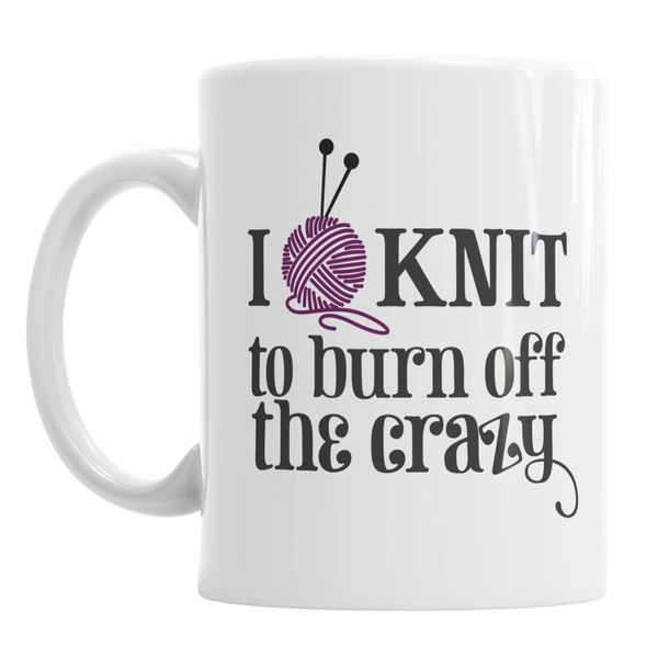 mugs details about  i knit to burn off the crazy ceramic knitting novelty mug
mugs details about  i knit to burn off the crazy ceramic knitting novelty mug