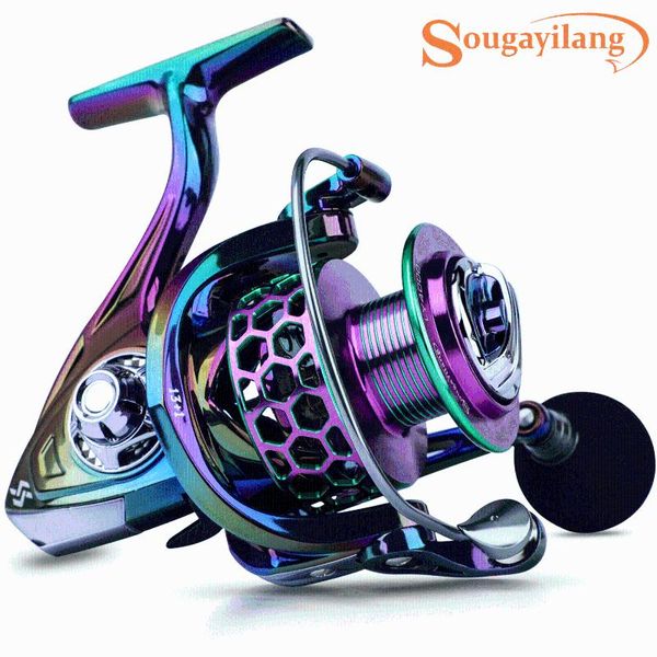 sougayilang colorful 13+1bb fishing reel lightweight cnc aluminum spool 5.2:1 gear ratio spinning carp coil baitcasting reels
sougayilang colorful 13+1bb fishing reel lightweight cnc aluminum spool 5.2:1 gear ratio spinning carp coil baitcasting reels