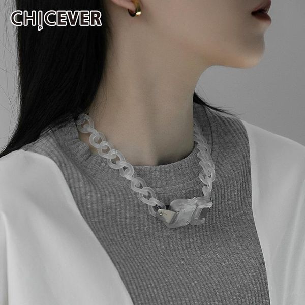 belts chicever solid casual necklace for women minimalist irregular chain accessories designer necklaces females 2021 clothing summer, Black;brown
belts chicever solid casual necklace for women minimalist irregular chain accessories designer necklaces females 2021 clothing summer, Black;brown