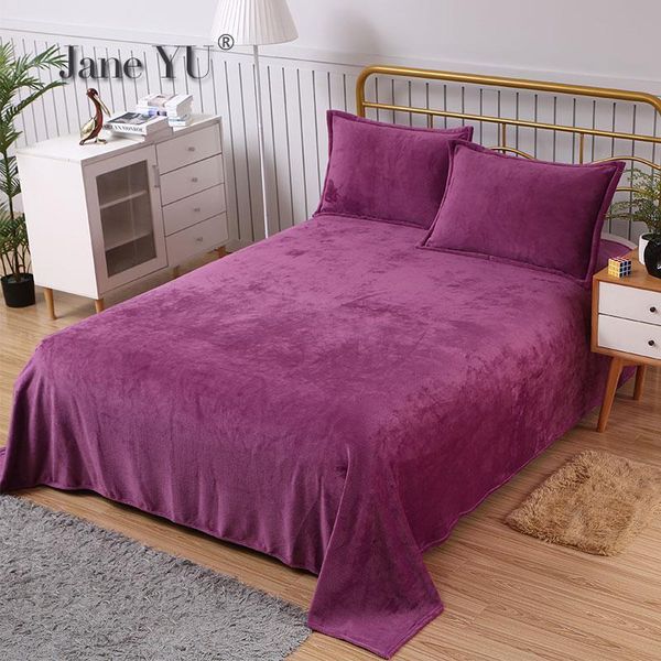 sheets & sets warm solid color coral plush blanket winter thickened flannel bed single double-sided flat sheet
sheets & sets warm solid color coral plush blanket winter thickened flannel bed single double-sided flat sheet