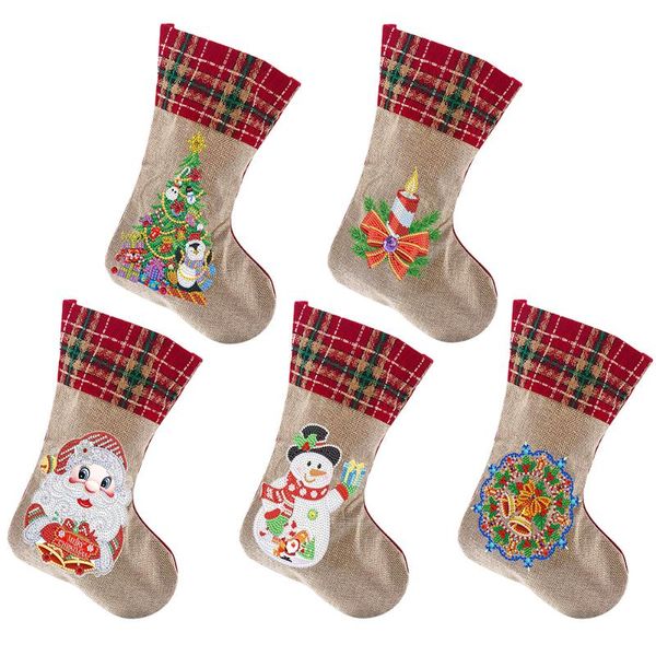 christmas decorations stocking diy 5d diamond painting xmas rhinestone sock embroidery mosaic kids gift candy bag decoration 
christmas decorations stocking diy 5d diamond painting xmas rhinestone sock embroidery mosaic kids gift candy bag decoration