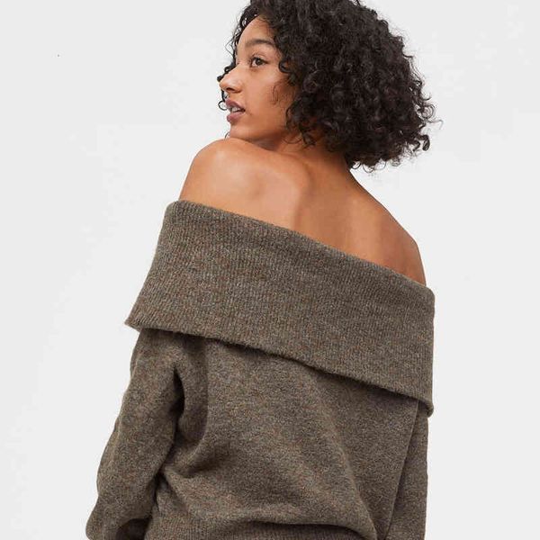 women's sweaters agong autumn winter slash neck women fashion loose solid sweater elegant long sleeve female ladies lj1 qayw, White;black
women's sweaters agong autumn winter slash neck women fashion loose solid sweater elegant long sleeve female ladies lj1 qayw, White;black