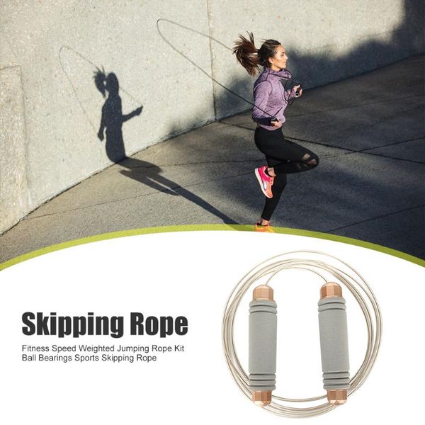 jump ropes jumping rope kit fitness equipment bearings sports speed weighted skipping for easy safety exercise accessories
jump ropes jumping rope kit fitness equipment bearings sports speed weighted skipping for easy safety exercise accessories