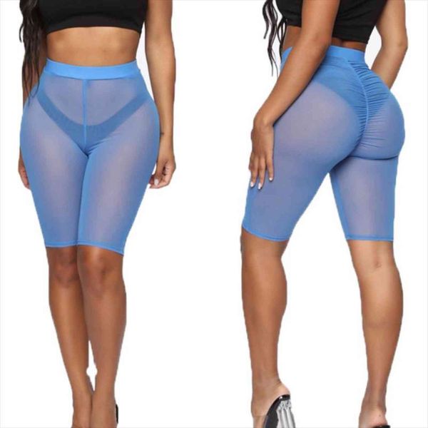 mesh high waist solid color womens short see through slim fit 3 colors, White;black
mesh high waist solid color womens short see through slim fit 3 colors, White;black