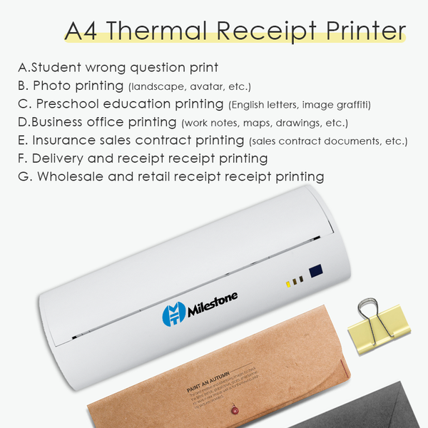 milestone a4 portable bluetooth thermal printer built-in battery support pdf documents postattoos mobile phone pc usb printers
milestone a4 portable bluetooth thermal printer built-in battery support pdf documents postattoos mobile phone pc usb printers