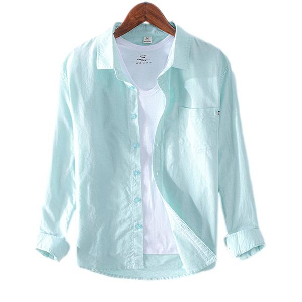 pocket decorate long sleeve shirt for men 100%cotton causal turn-down collar plus size single breasted clothing men's casual shirts, White;black
pocket decorate long sleeve shirt for men 100%cotton causal turn-down collar plus size single breasted clothing men's casual shirts, White;black